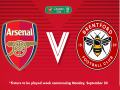 Nhận định Arsenal vs Brentford, 01h45 ngày 27/9: Cúp Liên đoàn bóng đá Anh