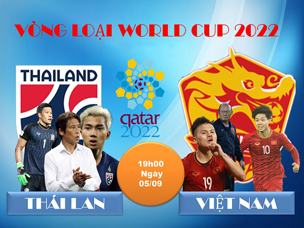 Link xem bóng đá trực tuyến Thái Lan vs Việt Nam, 19h00 ngày 5/9