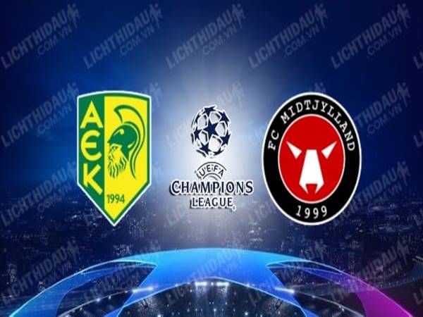 Nhận định kết quả AEK Larnaca vs Midtjylland, 22h30 ngày 26/7
