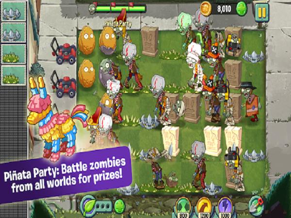 Những game không cần wifi - Plants vs zombies 2 