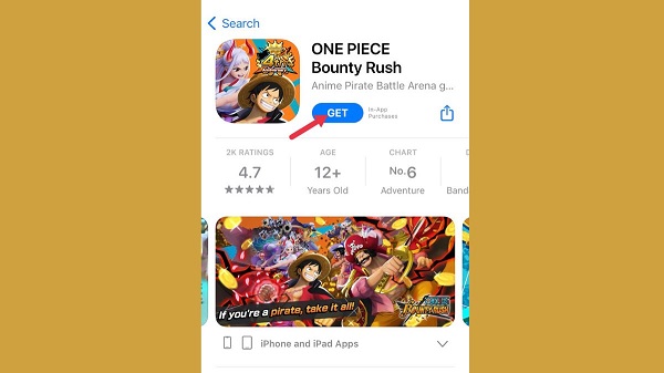 Cách down game One Piece Bounty Rush trên IOS- tải thôi