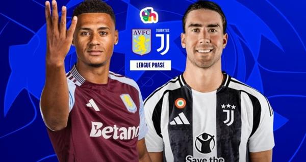 So tài Aston Villa vs Juventus