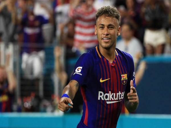 Neymar trong màu áo CLB Barcelona
